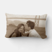 Rectangle Coussin fait sur commande personnalisé de photo (Verso)