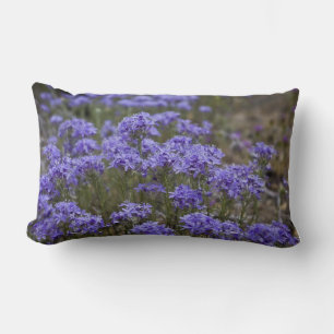 Rectangle Coussin Fleur sauvage violet 3
