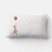 Rectangle Coussin Floral pour la chambre de petite fille. (Verso)