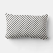 Rectangle Coussin gris et blanc de crèche de date de (Verso)