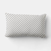 Rectangle Coussin gris et blanc de crèche de date de (Verso)