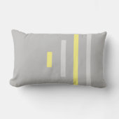 Rectangle coussin gris-jaune (Recto)