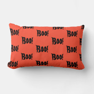 Rectangle Coussin Halloween Boo
