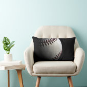Rectangle coussin haut de fin de photo de base-ball (Chaise)