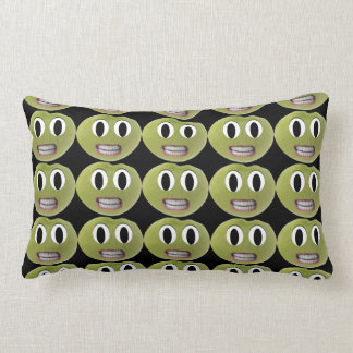 Rectangle Coussin heureux d'haricot de lima