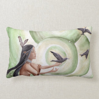 Rectangle Coussin indien de coussin de Natif américain