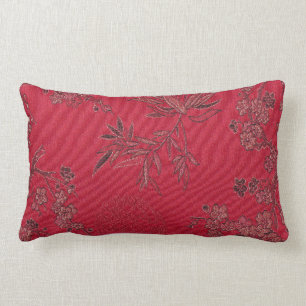 Rectangle Coussin inspiré par Asiatique rouge