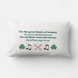 Rectangle Coussin irlandais