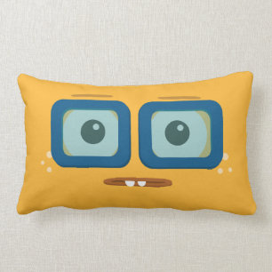 Rectangle Coussin jaune différent de BBSS (21" x13")