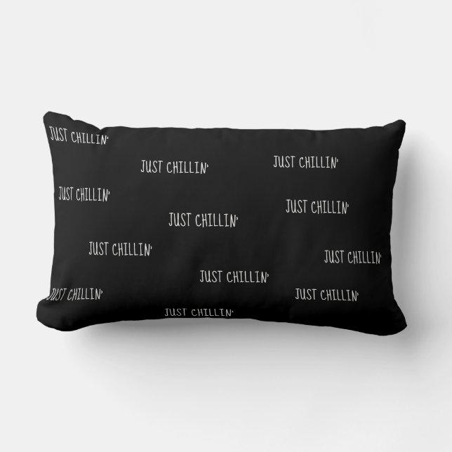 Rectangle Coussin Just Chillin' (Recto)