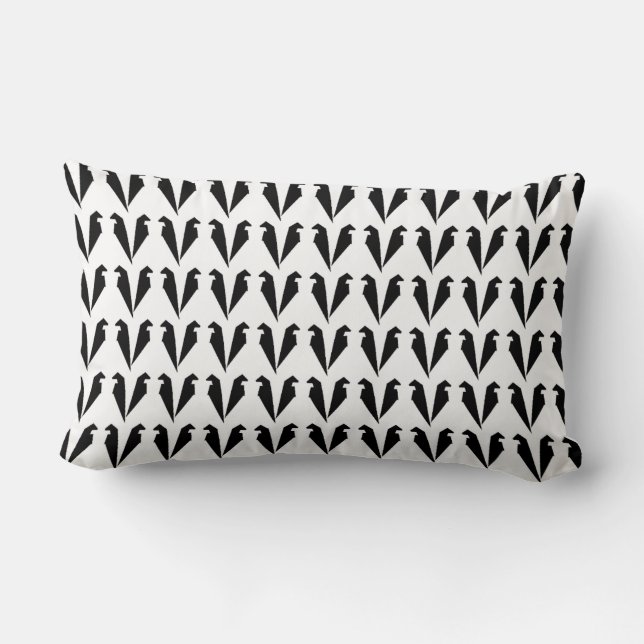 Rectangle coussin ''L 'Ange Noir'' (Verso)