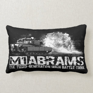 Rectangle Coussin lombaire 13" de polyester de M1 Abrams