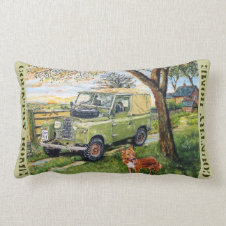 Rectangle Coussin lombaire à la maison de pays