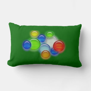 Rectangle Coussin (lombaire) - Bulles colorées