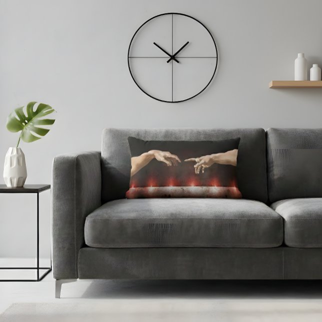 Rectangle Coussin Lombaire Création Néo-Noir (Créateur téléchargé)