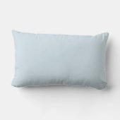 Rectangle coussin Lombaire de bienvenue bleu Poudre (Verso)