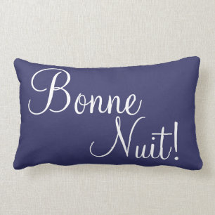 Rectangle Coussin lombaire de Bonne Nuit