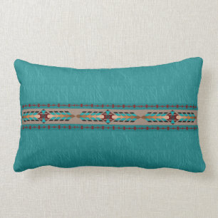 Rectangle Coussin lombaire de jet de coton d'harmonie