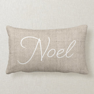 Rectangle Coussin lombaire de vacances de NOEL de regard de