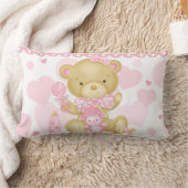 Rectangle Coussin lombaire d'ours de bébé (Couverture)