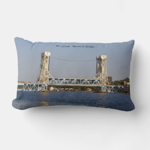 Rectangle Coussin lombaire du pont Houghton Hancock
