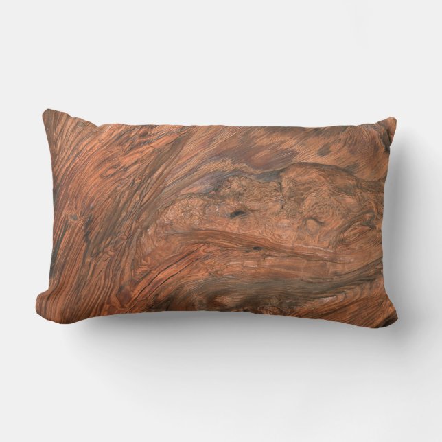 Rectangle Coussin lombaire en bois de Faux (Recto)