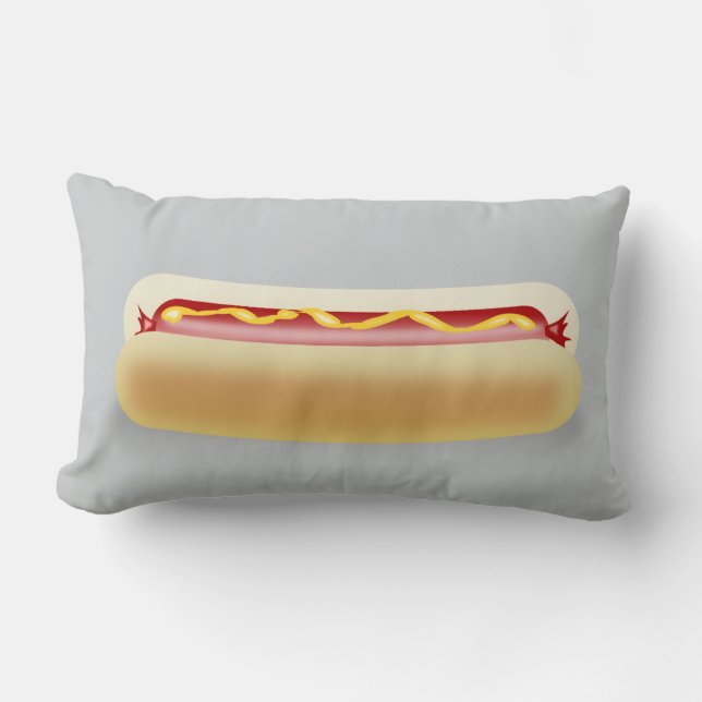 Rectangle Coussin lombaire hot dog (Recto)