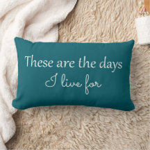 Coussin Lombaire Jeté Ces Sont Les Jours