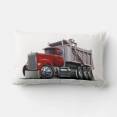 Rectangle Coussin lombaire pour camion à dessin (Verso)