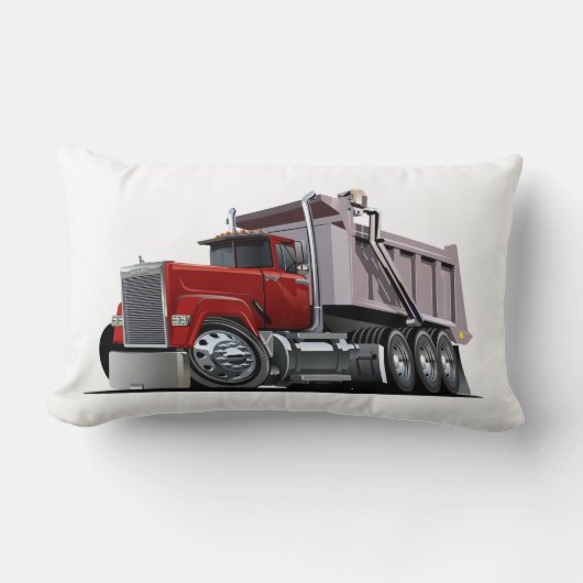 Rectangle Coussin lombaire pour camion à dessin (Recto)