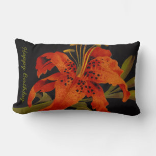 Rectangle Coussin lombaire Tiger Lily