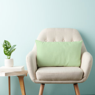 Rectangle Coussin lombaire vert de thé