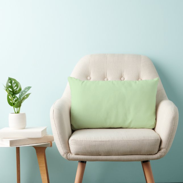 Rectangle Coussin lombaire vert de thé (Chaise)