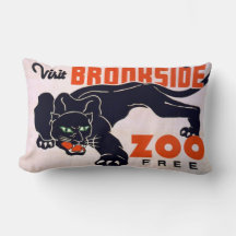 coussin lombaire vintage Black Panther
