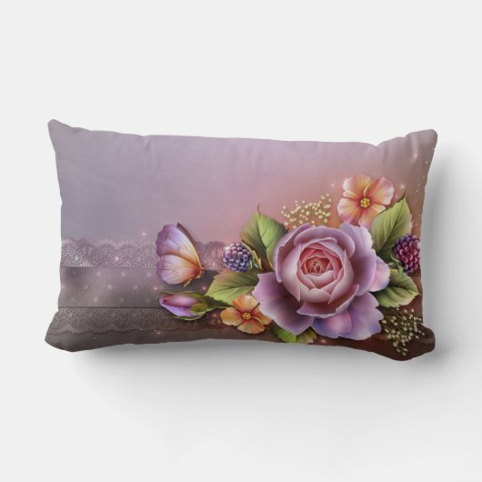 Rectangle Coussin Lumbar 13 pouces x 21 pouces (Verso)