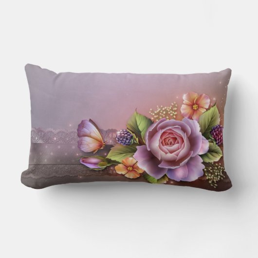 Rectangle Coussin Lumbar 13 pouces x 21 pouces (Recto)