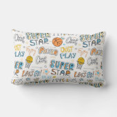 Rectangle Coussin Lumbar 13 pouces x 21 pouces (Verso)