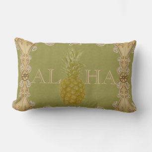 Rectangle Coussin Lumbar à ananas