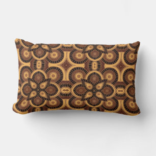 Rectangle Coussin Lumbar avec motif géométrique Tribal