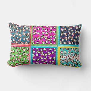 Rectangle Coussin Lumbar de pingouins précieux