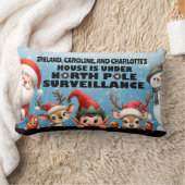 Rectangle Coussin Lumbar de surveillance du pôle Nord person (Couverture)