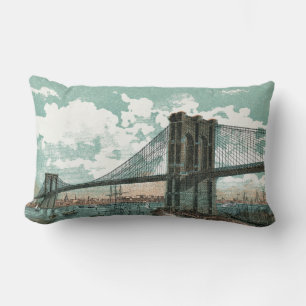 Rectangle Coussin Lumbar du pont Brooklyn
