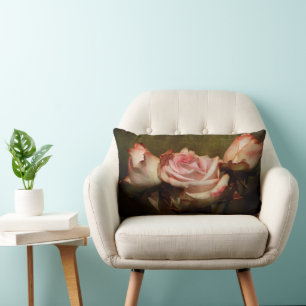 Rectangle Coussin Lumbar Dusty Rose