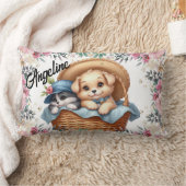 Rectangle Coussin Lumbar personnalisé Snuggle Pals (Couverture)