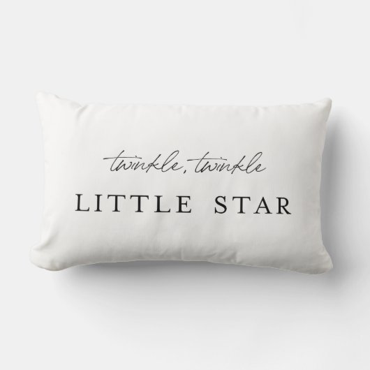 Rectangle Coussin Lumbar Twinkle Little Star (Recto)