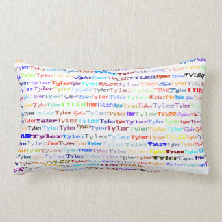 Rectangle Coussin Lumbar Tyler Text Design II