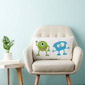 Rectangle Coussin Lumber - Un Monstre Bleu et Un Vert (Chaise)