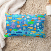 Rectangle Coussin lumineux - Design funky  (Couverture)