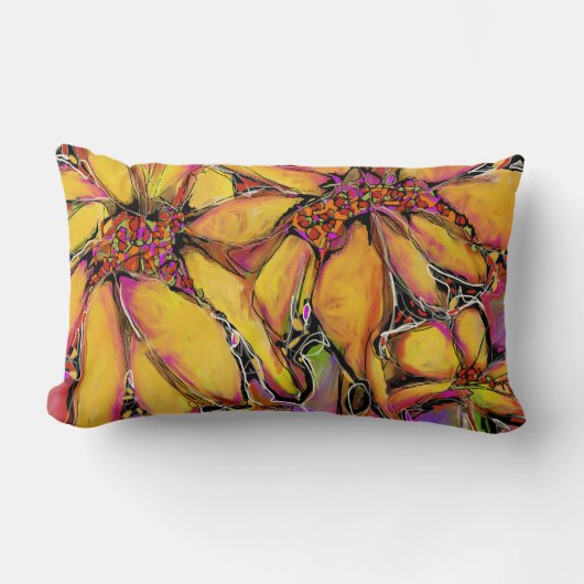 Rectangle coussin "magique" Sunflower Lumbar (Recto)