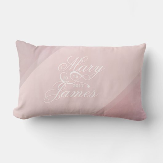 Rectangle Coussin Mariage Orchiid Blush (Recto)